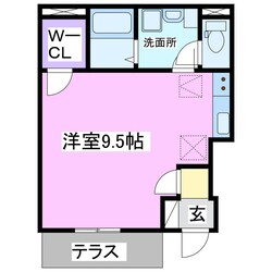 リバティハイムの物件間取画像